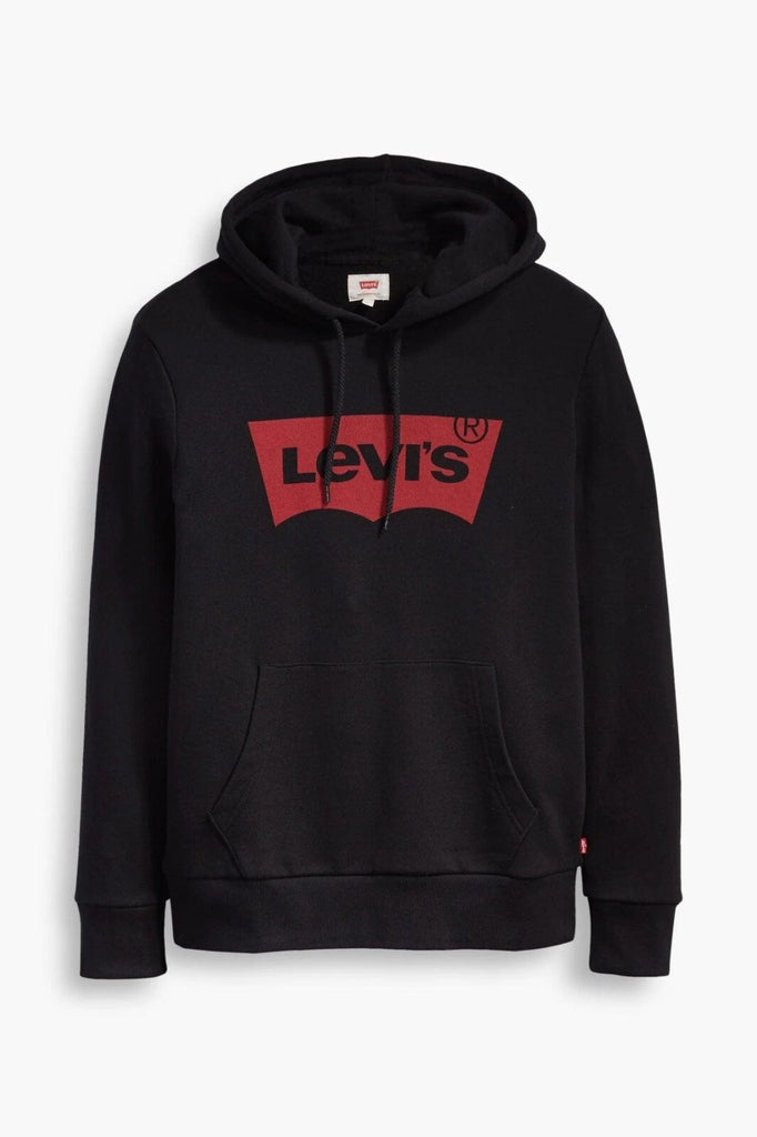Levi’s Men’s Graphic Print (BLACK) Hoodie - Small - Quid Mart