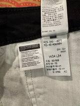 Levi's 511 (BLACK) Slim Fit Mens Stretchable Jeans - Quid Mart