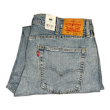 Levi's 514 Light Wash Blue Straight Fit Mens Strectchable Jeans - Quid Mart