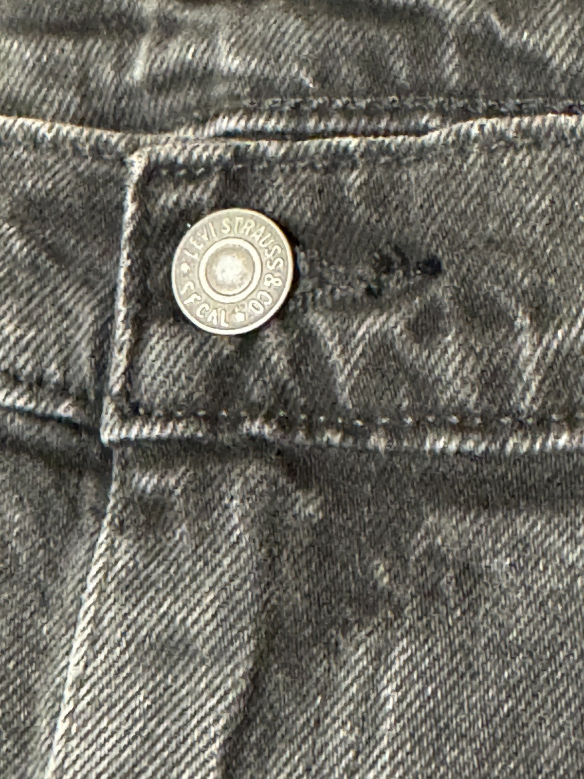 Levi's 502 Slim Fit Mens Stretchable Jeans (DULL BLACK) - Quid Mart