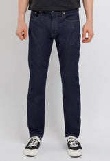 Levi's 502 Slim Fit Mens Stretchable Jeans (BLUE / BLACK) - Quid Mart