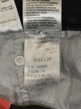 Original Levi's 512 Slim Taper (Dull Black) Men's Jeans - Quid Mart