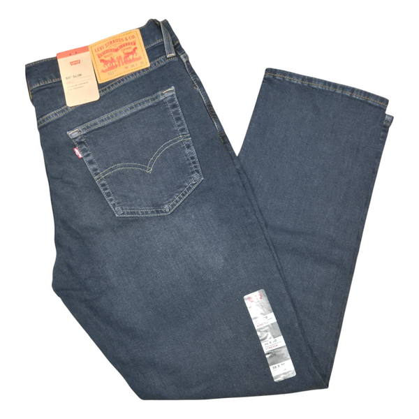 Levis Original 511 (BLUE Shades) Slim Fit Men's Stretchable Jeans