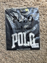 Black Polo Ralph Lauren Men’s Logo Crewneck Tee - Quid Mart