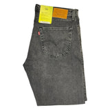 Levi's 502 Slim Fit Mens Stretchable Jeans (DULL BLACK) - Quid Mart