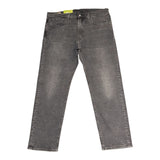 Levi's 502 Slim Fit Mens Stretchable Jeans (DULL BLACK) - Quid Mart