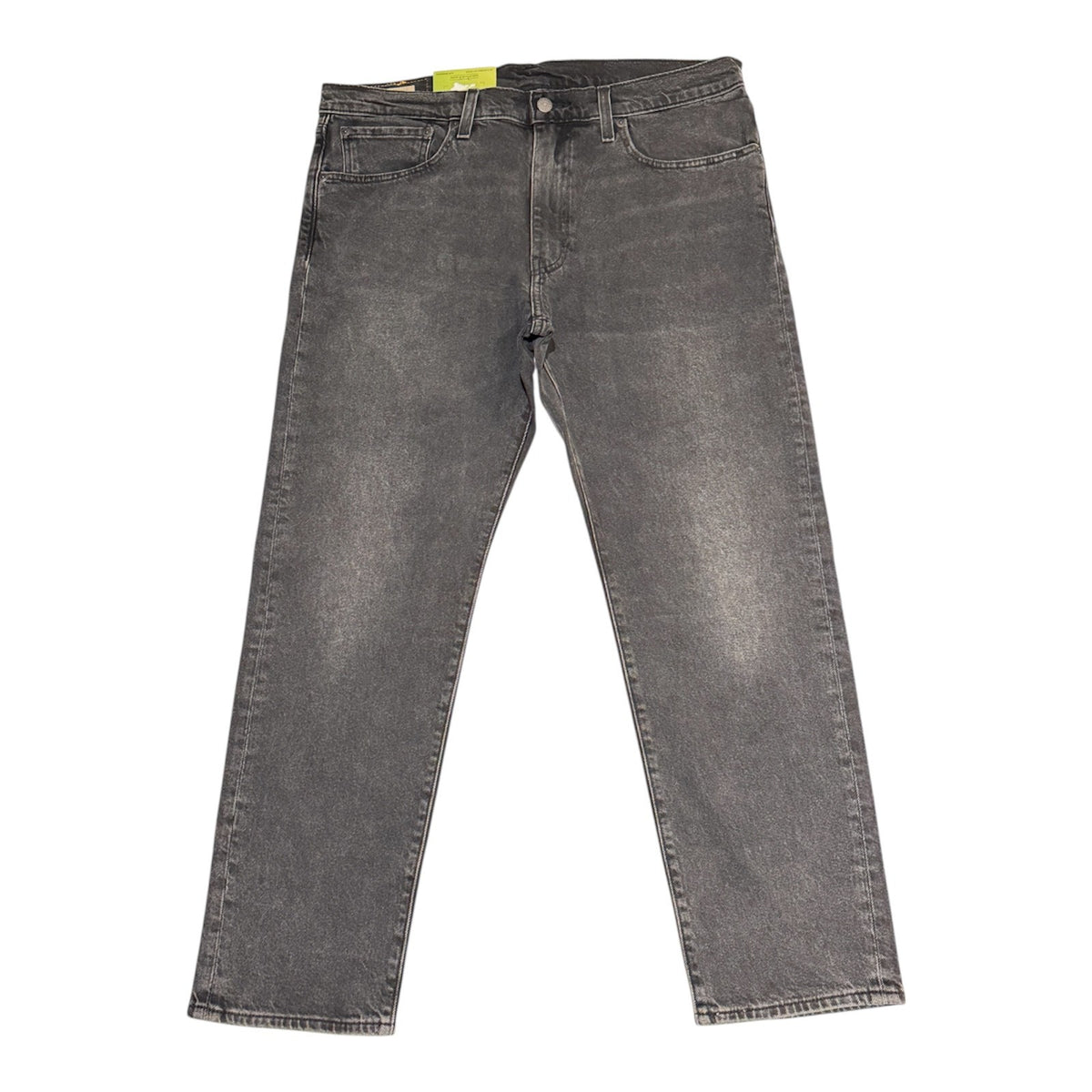 Levi's 502 Slim Fit Mens Stretchable Jeans (DULL BLACK) - Quid Mart