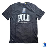 Black Polo Ralph Lauren Men’s Logo Crewneck Tee - Quid Mart
