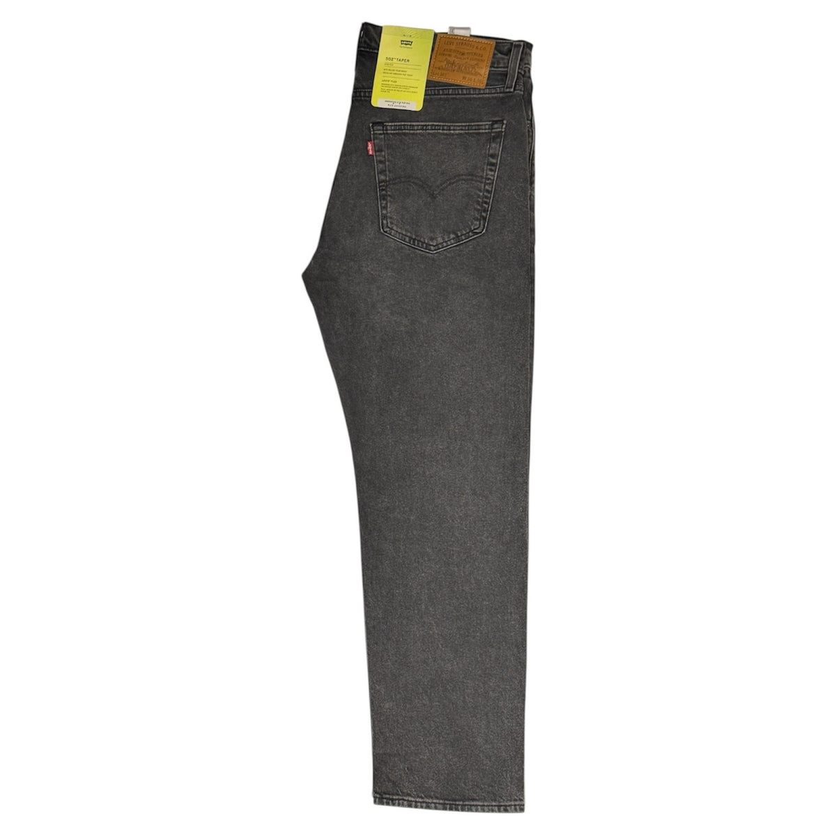 Levi's 502 Slim Fit Mens Stretchable Jeans (DULL BLACK) - Quid Mart