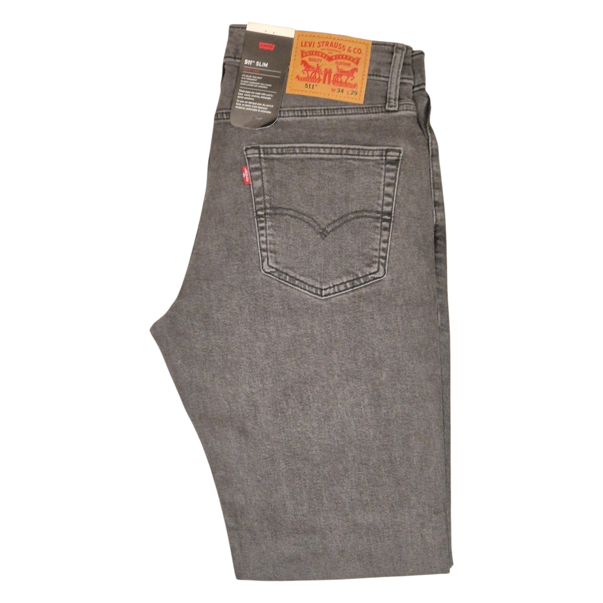 Levi's Original 511 (GREY) Slim Fit Men's Stretchable Jeans - Quid Mart