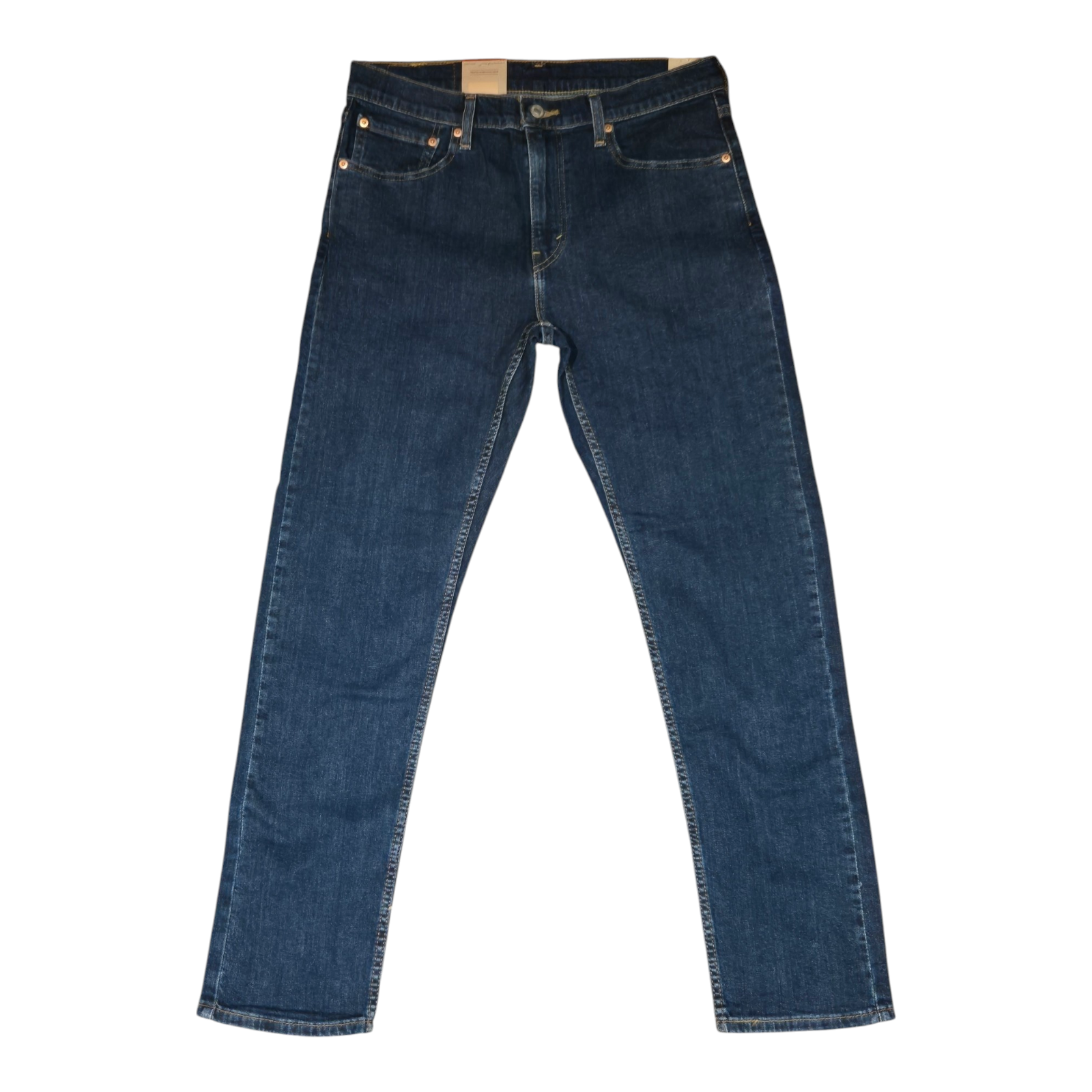 Levi's 502 Slim Fit Mens Stretchable Jeans (BLUE / BLACK) - Quid Mart