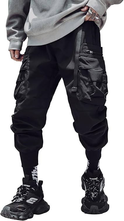 Streetwear Techwear Cargo Pants for Men