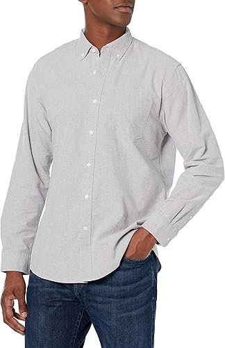 Men's Regular-Fit Long-Sleeve Pocket Oxford Shirt