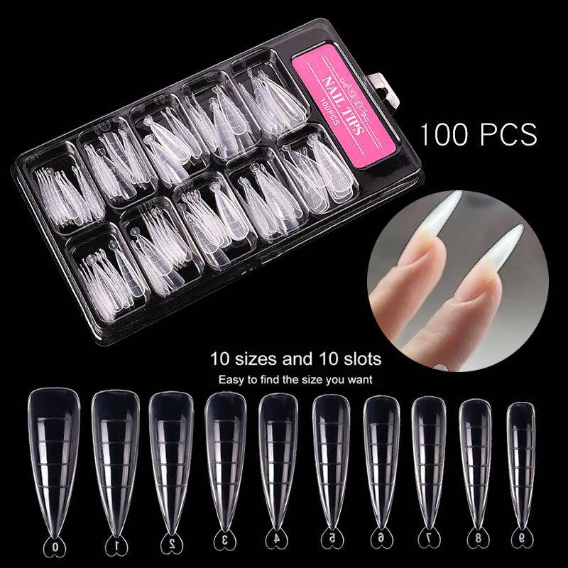 Quick Building Nail Mold Tips Nail Dual Forms Finger Extension Nail Art UV Extend Gel  Nail Extension Tool - Quid Mart