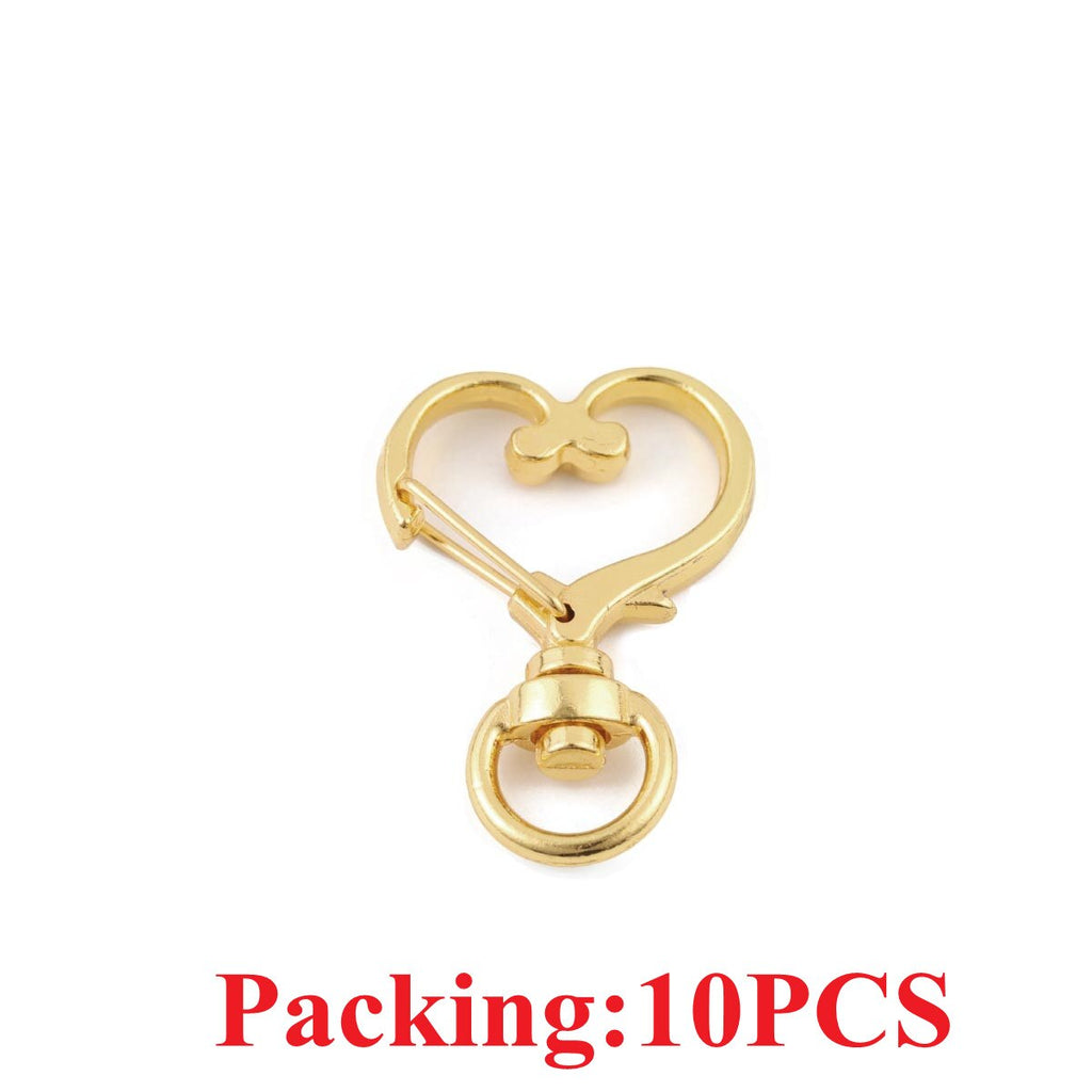 5-20pcs  Key Chain Key Ring Keychain Bronze Rhodium Gold Color 28mm Long Round Split Keyrings DIY Jewelry Making Wholesale - Quid Mart