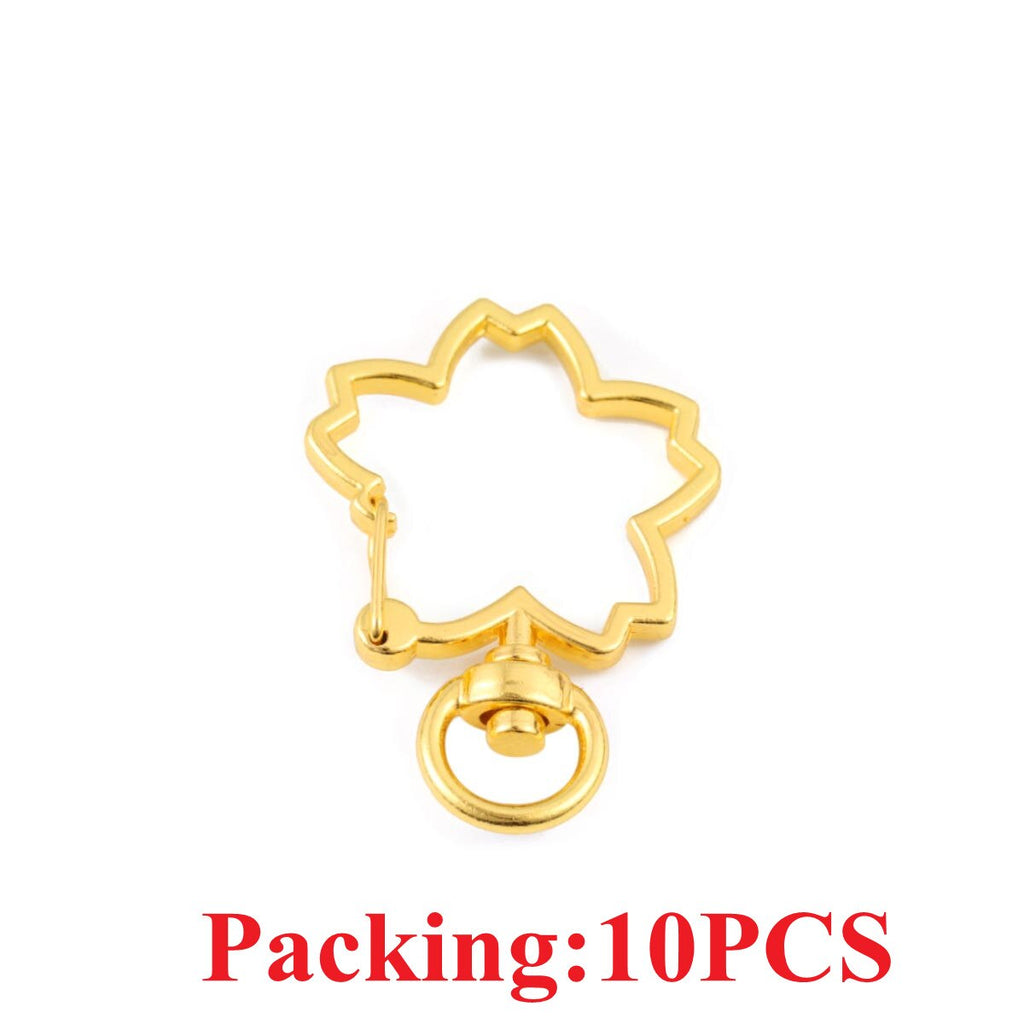 5-20pcs  Key Chain Key Ring Keychain Bronze Rhodium Gold Color 28mm Long Round Split Keyrings DIY Jewelry Making Wholesale - Quid Mart