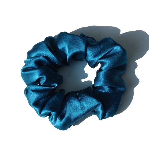 100% Pure Silk Large Scrunchies - Hair Ties for Women - Quid Mart