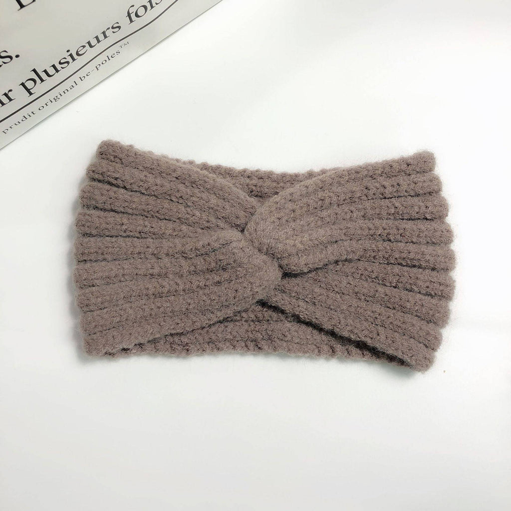 Woolen Knit Winter Headband for Women - Cozy Hair Accessory - Quid Mart