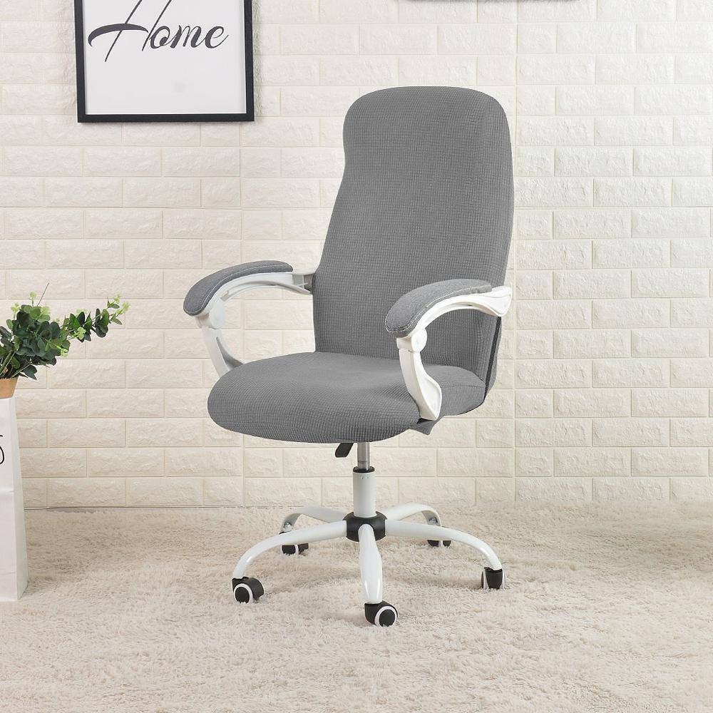 Cover for Computer Chair  Water Resistant Jacquard Office Chair Slipcover Elastic for Home Armchair 1PC  sillas de oficina - Quid Mart