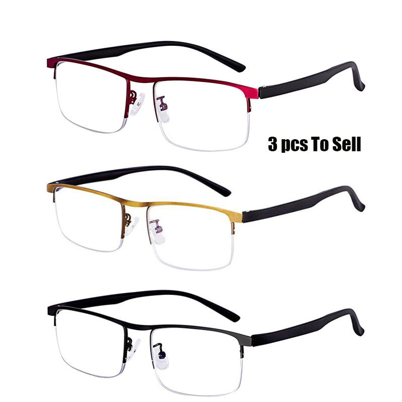 Smart Multifocal Reading Glasses, Anti-Blue Light, for Men & Women - Quid Mart