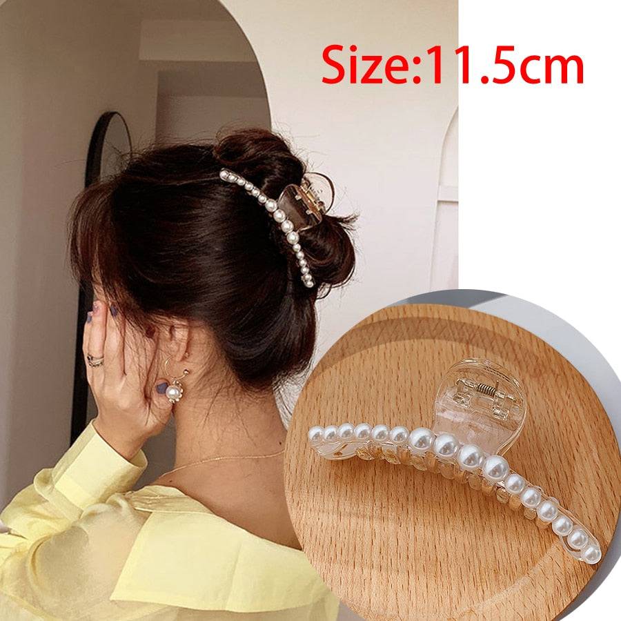 Acrylic Barrette Hair Clip for Women - Stylish Hair Accessory - Quid Mart