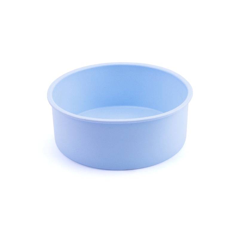 Round Silicone Cake Mold 4 6 8 10 Inch Silicone Mould Baking Forms Fondant Silicone Baking Pan For Pastry Cake Wax Pot Bowl - Quid Mart