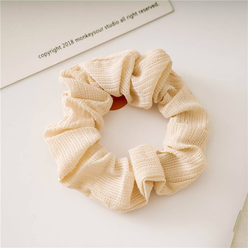 Silk Scrunchie Handmade Hair Band - Multicolor Accessory - Quid Mart