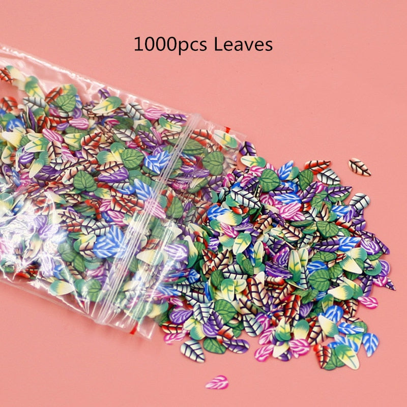 1000Pcs Mixed Animal Fruit Nail Art Resin Cake Heart UV Resin Epoxy Mold Filler For Diy Jewelry Making Tools - Quid Mart