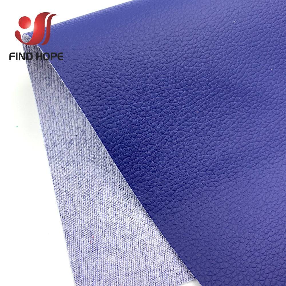 Litchi PU Leather Vinyl Fabric Faux Leatherette For Earring Sewing Clothing DIY Bow Decor Waterproof Handmade Material Roll - Quid Mart