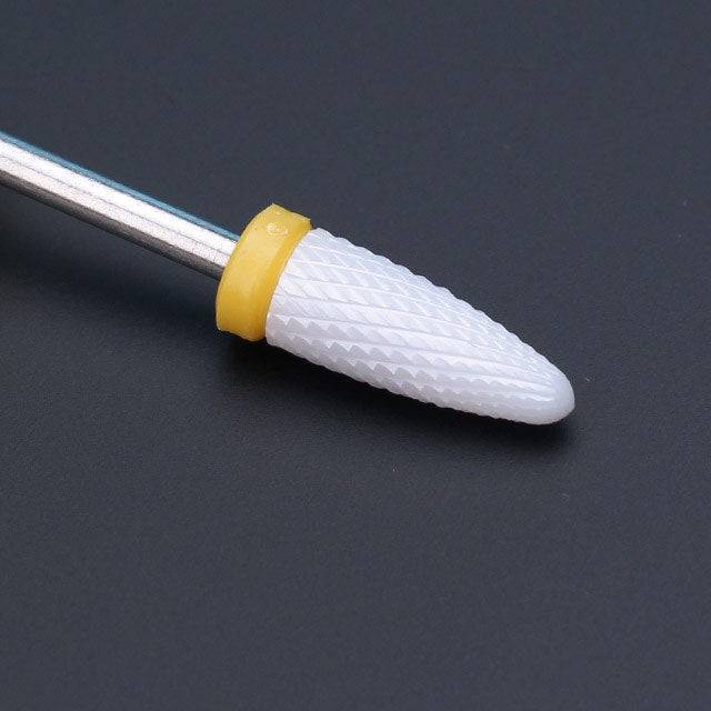 1pcs Silicone Nail Drill Milling Cutter Drill Bits Files Burr Buffer for Electric Machine Nail Art Grinder Cuticle Cutter Tools - Quid Mart