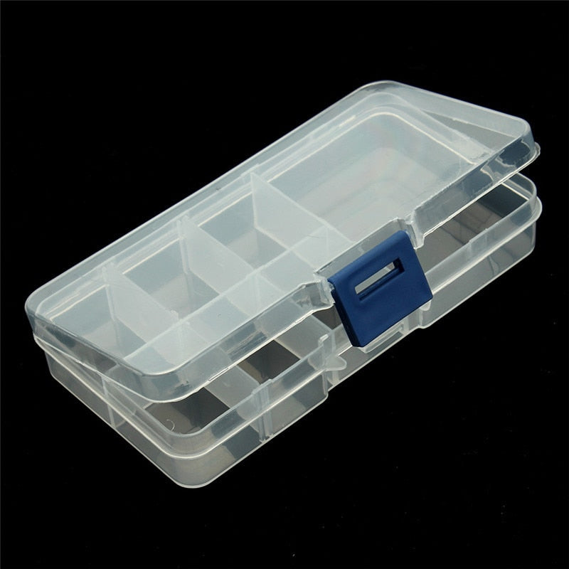 Plastic Jewelry Boxes Plastic Tool Box Adjustable Craft Organizer Storage Beads Bracelet Jewelry Boxes Packaging Wholesale - Quid Mart