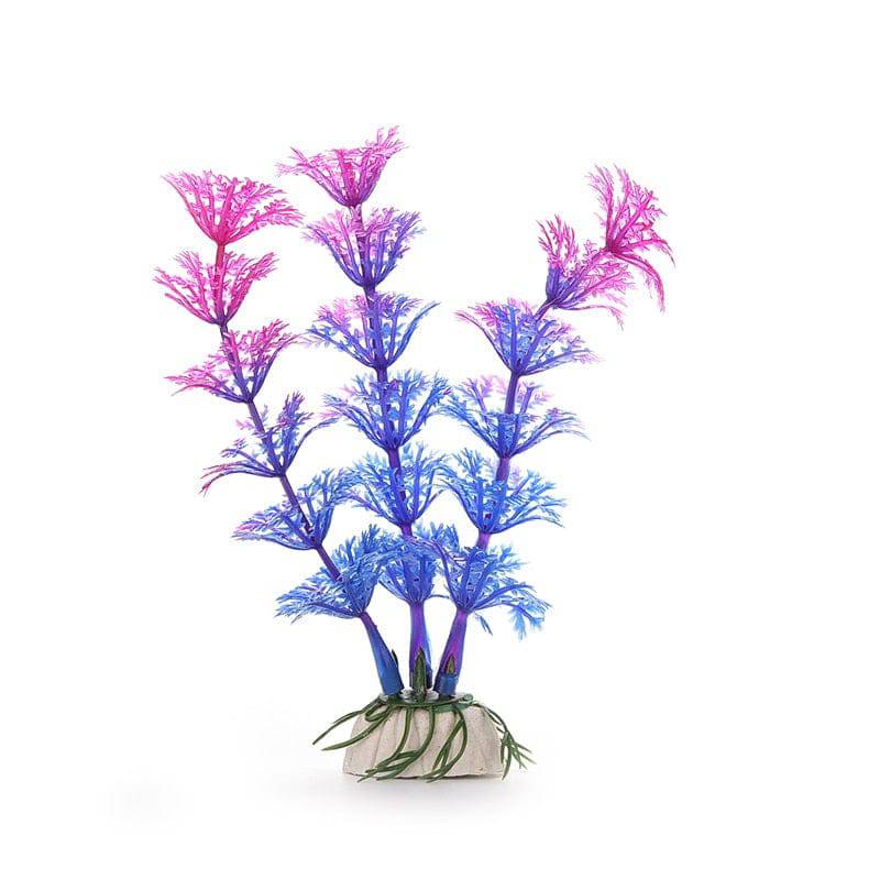 1PCS Artificial Plastic Water Plant Grass Aquarium Decorations Plants Fish Tank Grass Flower Ornament Decor Aquatic Accessories - Quid Mart