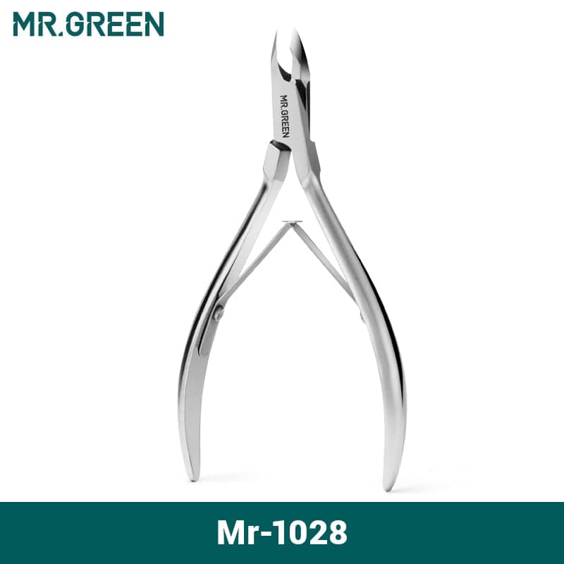 MR.GREEN Cuticle Nippers Nail Manicure Cuticle Scissors Clippers Trimmer Dead Skin Remover Pedicure Stainless Steel Cutters Tool - Quid Mart