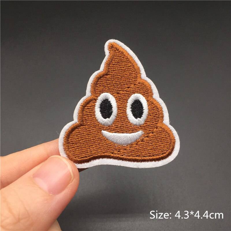 Cartoon Badges Clothes Embroidery Patch Applique Diy Sewing Decorative Ironing Patches For T-Shirt Stripes Clothing Stickers - Quid Mart