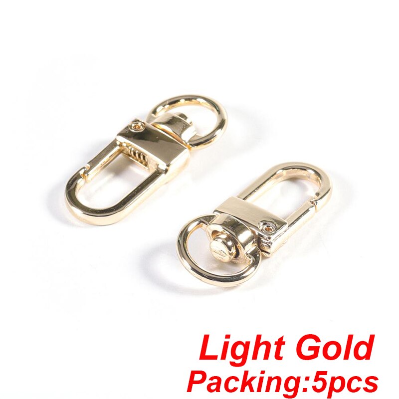 5-20pcs  Key Chain Key Ring Keychain Bronze Rhodium Gold Color 28mm Long Round Split Keyrings DIY Jewelry Making Wholesale - Quid Mart