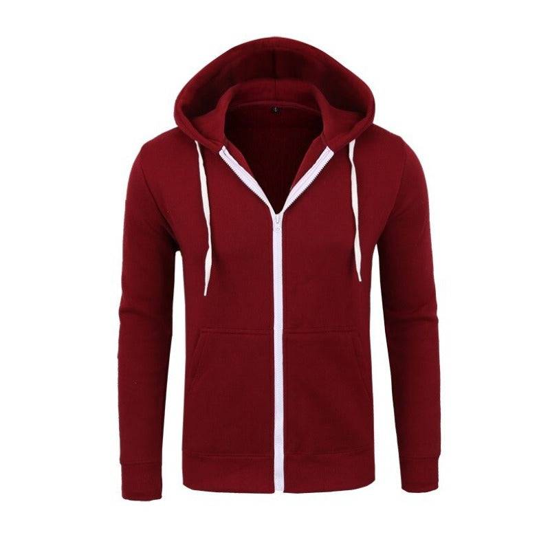 MRMT Brand New Men's Cotton Zipper Hoodie Sweatshirt with Hood - Quid Mart