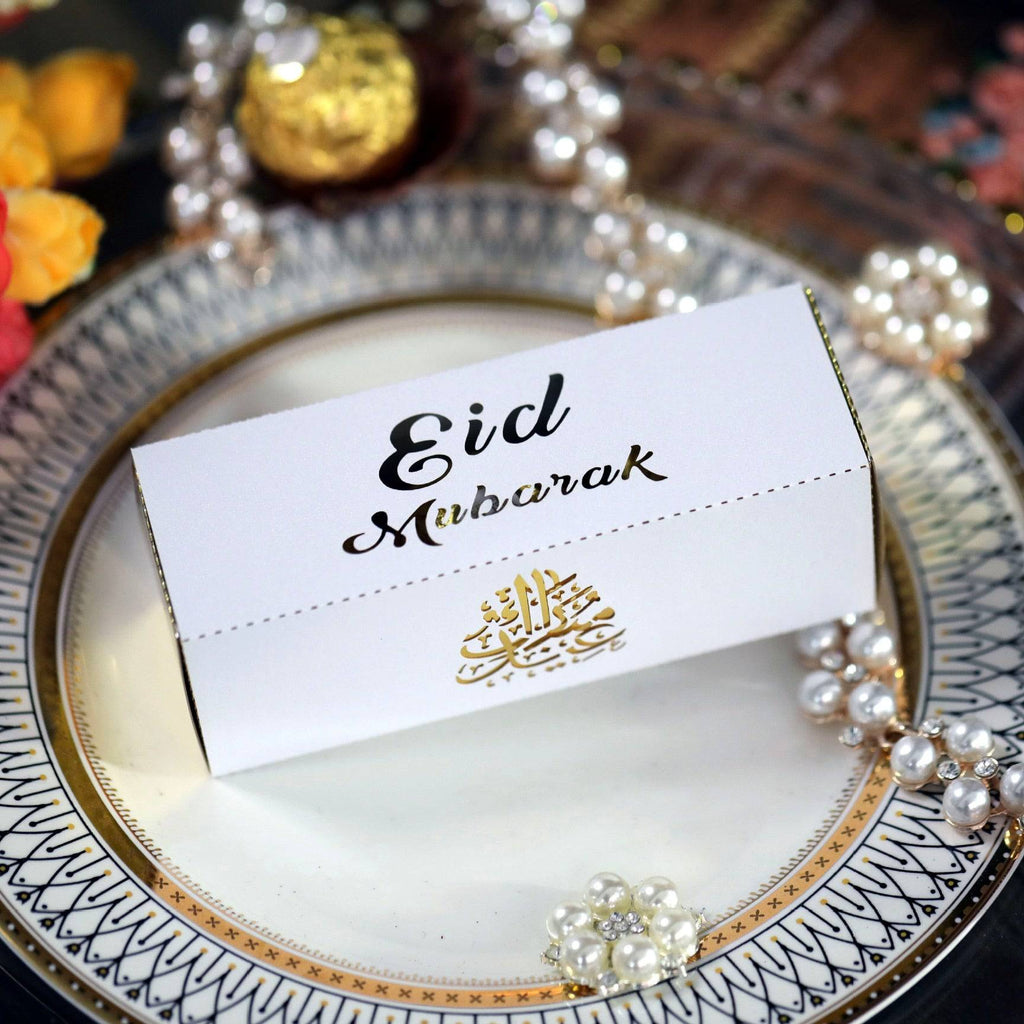 Ramadan Decoration Party Supplies EID Mubarak Paper Plate Cup For Ramadan Mubarak EID Party Home decoration Islam Muslim Party - Quid Mart