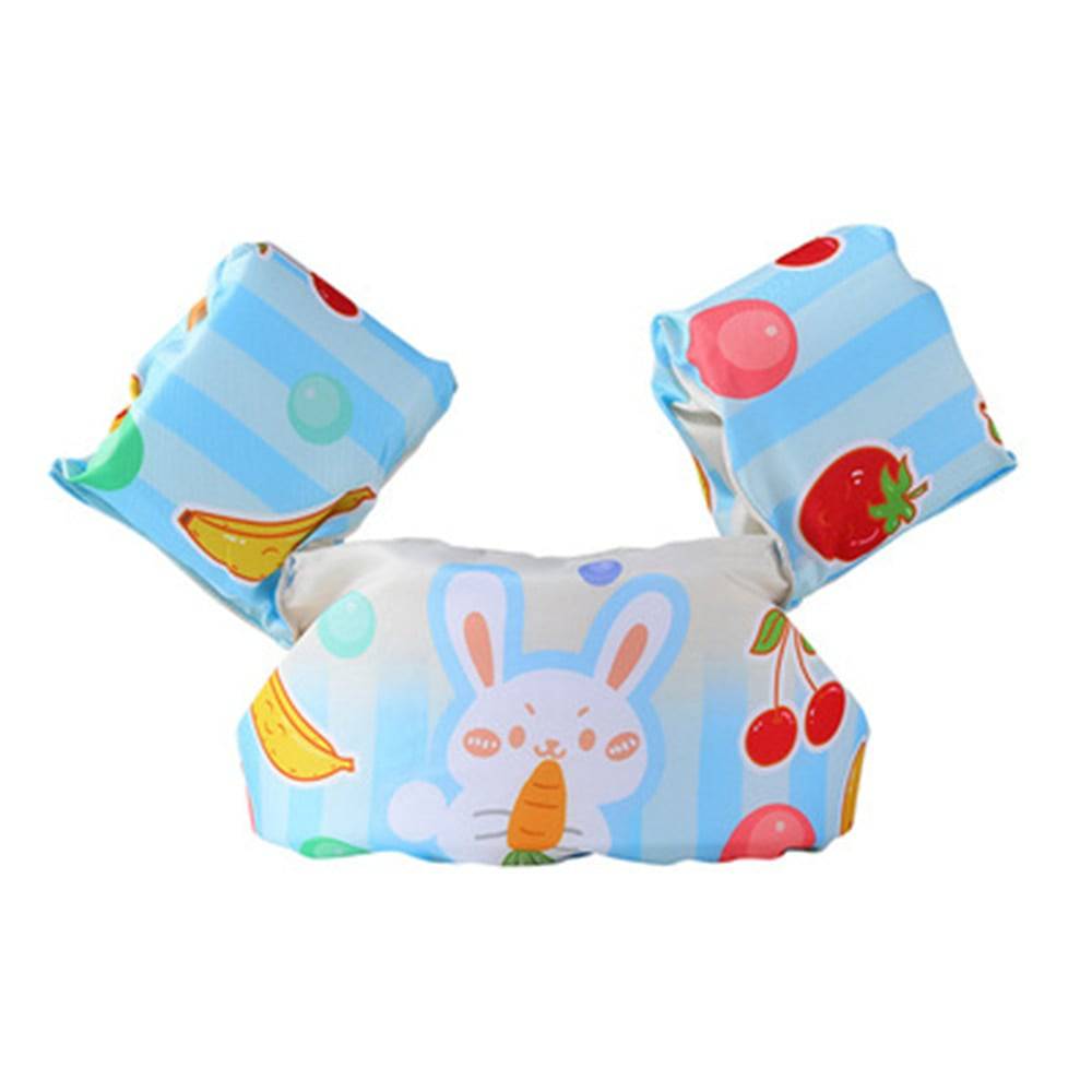 Baby Float Cartoon Arm Sleeve Life Jacket Swimsuit Foam Safety Swimming Training Floating Pool Float Swimming Ring puddle jumper - Quid Mart