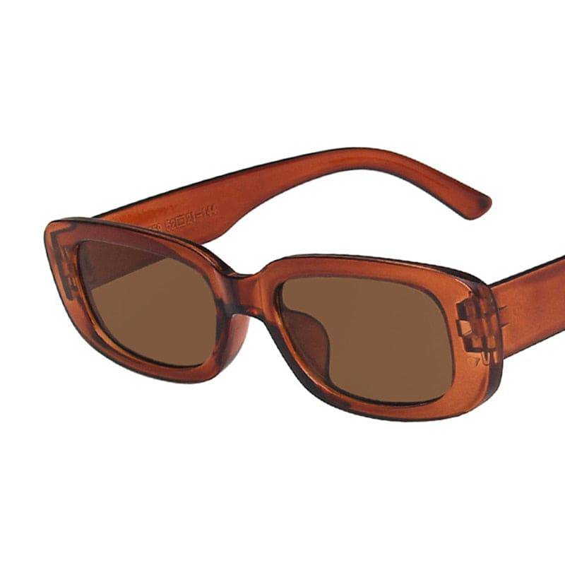 Small Rectangle Sunglasses: Vintage Brand, Luxury UV400 - Quid Mart