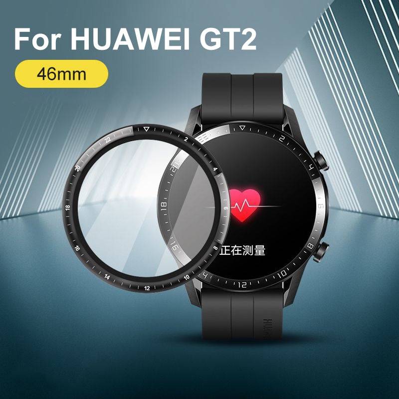 Soft Fibre Glass Protective Film Cover For Huawei Watch 3 Pro GT 2 GT3 Honor Magic 2 46mm GT2e Screen Protector GT2 Pro Case - Quid Mart