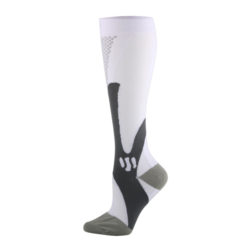 Brothock Compression Socks Nylon Medical Nursing Stockings Specializes Outdoor Cycling Fast-drying Breathable Adult Sports Socks - Quid Mart