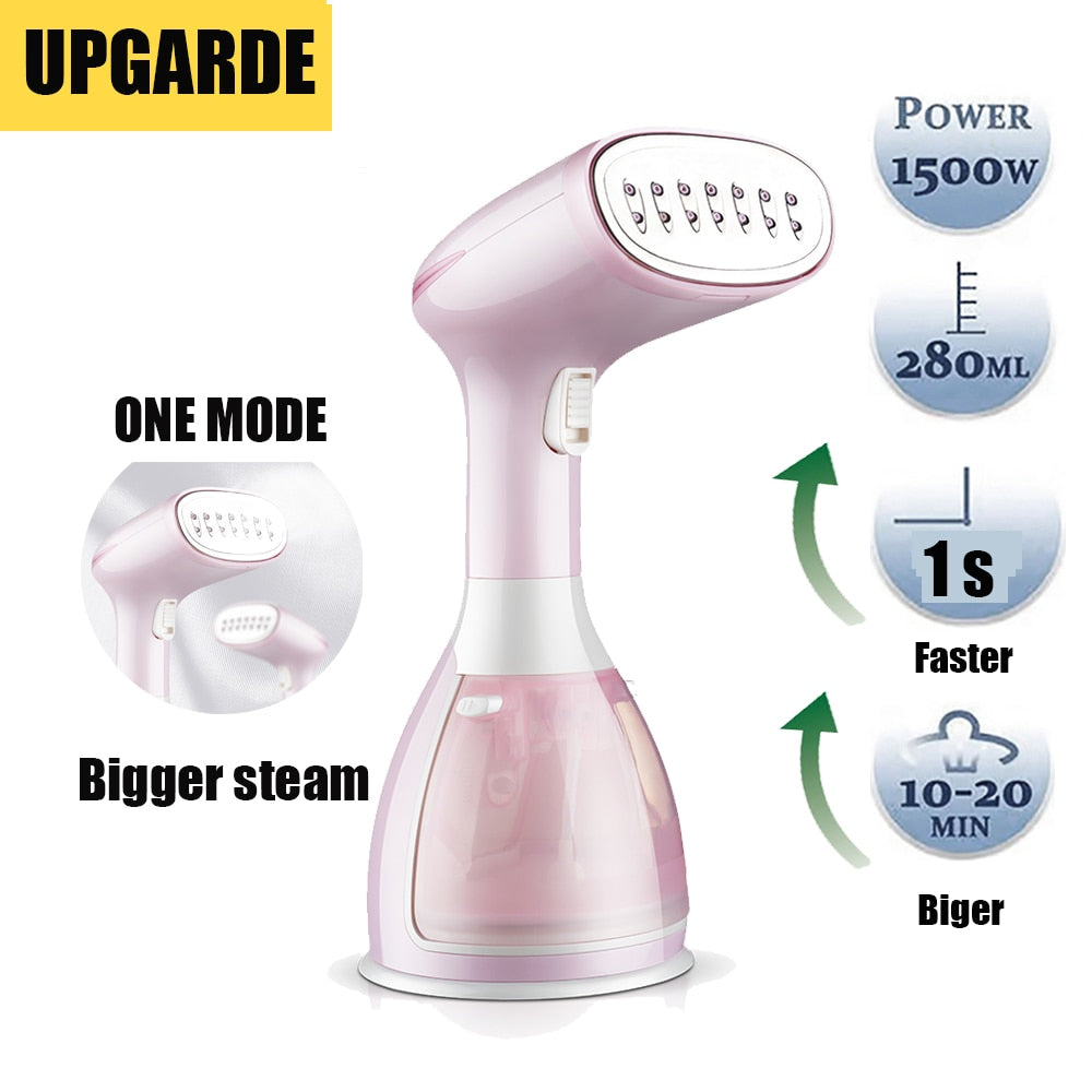 Steam Iron Garment Steamer For Clothes Handheld Travel Iron Buhar Makinesi Plancha Vertical Ironing Ferro Da Stiro Vaporera - Quid Mart