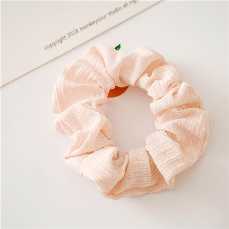 Silk Scrunchie Handmade Hair Band - Multicolor Accessory - Quid Mart