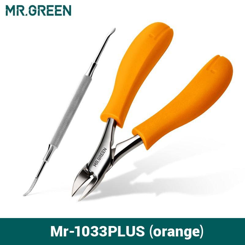 MR.GREEN Nail Clippers Toenail Cutters Pedicure Manicure Tools Anti-Splash Ingrown Paronychia Professional Correction Tool Sets - Quid Mart