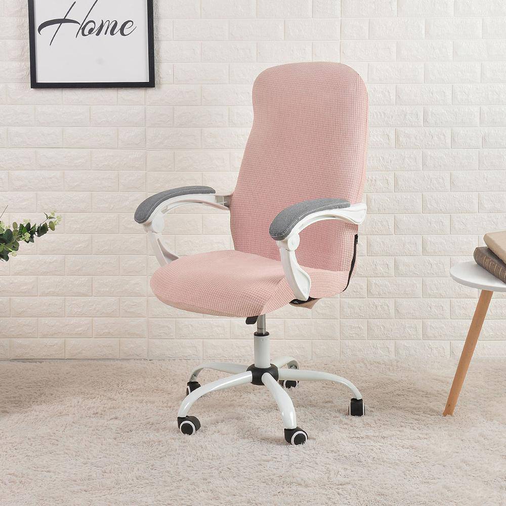 Cover for Computer Chair  Water Resistant Jacquard Office Chair Slipcover Elastic for Home Armchair 1PC  sillas de oficina - Quid Mart