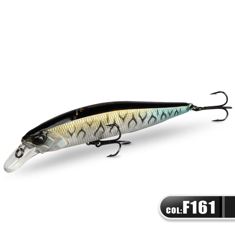 MEREDITH JERK MINNOW 100F 14g  Floating Wobbler Fishing Lure 24Color Minnow Lure Hard Bait Quality Professional Depth0.8-1.0m - Quid Mart