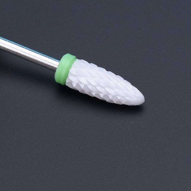 1pcs Silicone Nail Drill Milling Cutter Drill Bits Files Burr Buffer for Electric Machine Nail Art Grinder Cuticle Cutter Tools - Quid Mart