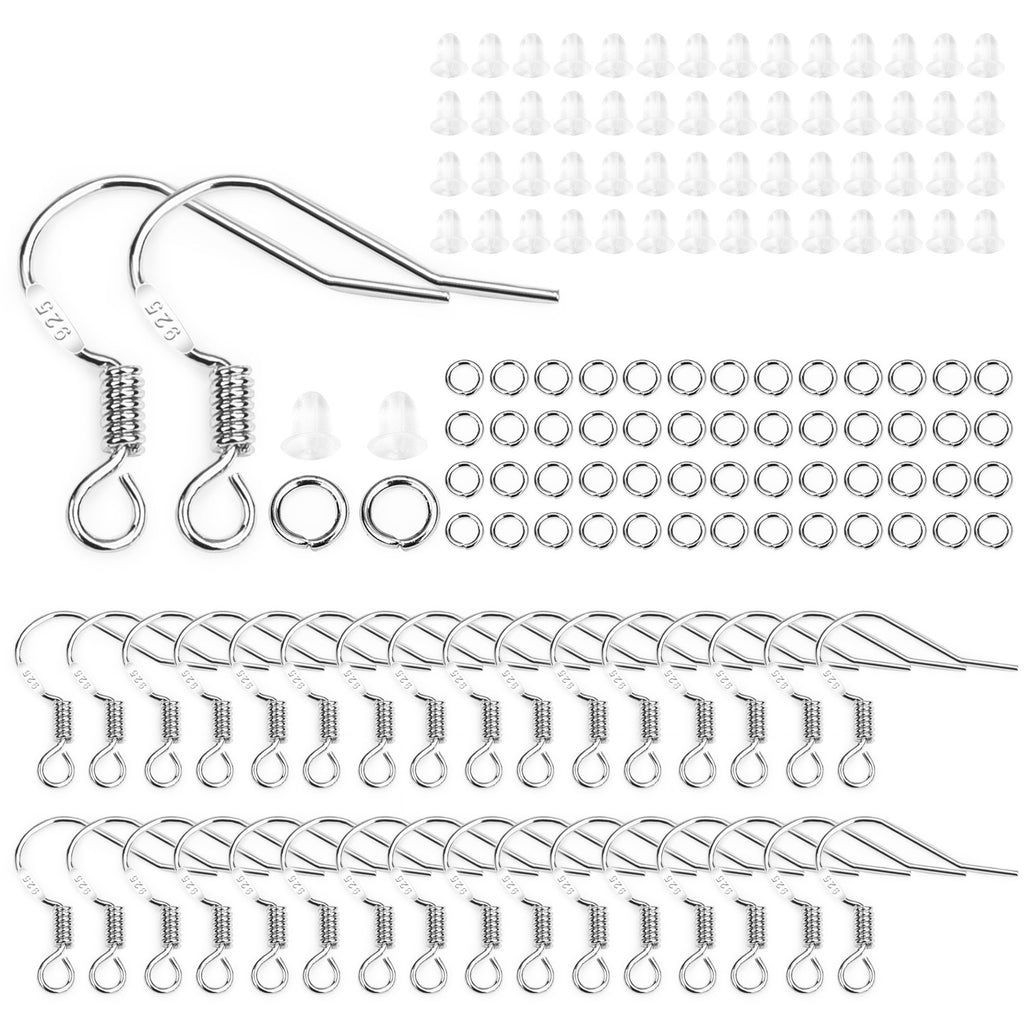 20pcs Stainless Steel Dia 4/5/6/8/10mm Stud Earrings Back Plug Ear Pins Ball Needles for DIY Jewelry Making Findings - Quid Mart