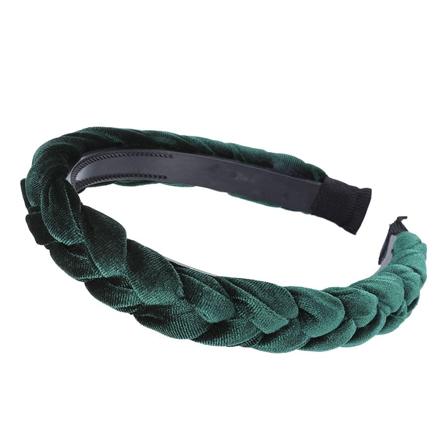 MOLANS Wide Shiny Weaving Hairbands - Fashion Hair Bands - Quid Mart