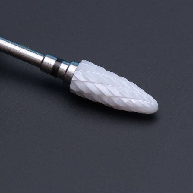 1pcs Silicone Nail Drill Milling Cutter Drill Bits Files Burr Buffer for Electric Machine Nail Art Grinder Cuticle Cutter Tools - Quid Mart